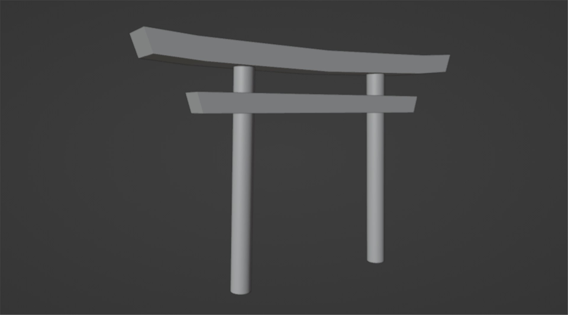 3D Model Torii Gate 1 - TurboSquid 2028837