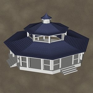 3d model of pavillion zipped