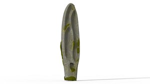 Jungle stone sculpture 3D model