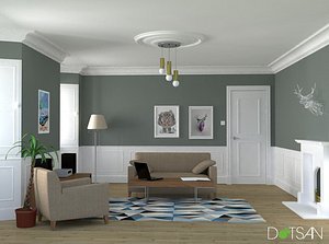 Simple Ceiling Rose