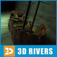 Sunken ship 04 by 3DRivers