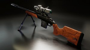 Walnut Remington 700 Rifle