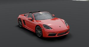 3D Porsche 718 boxter S