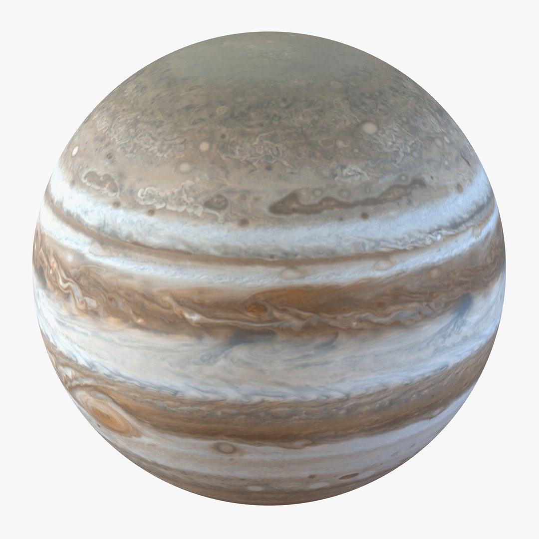 Jupiter Planet 3D Model 3D model preview