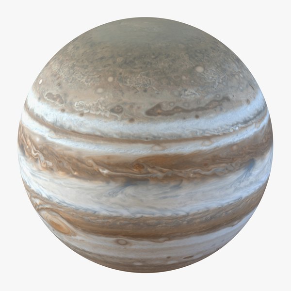 3d model of jupiter planet