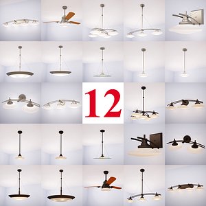 3d kichler structures lighting fixtures model