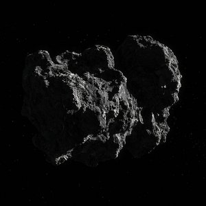 photorealistic comet 3d max