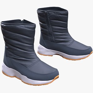 Boots 193 - All MH Bodies  UE5 Skeletons - Rigged 3D model