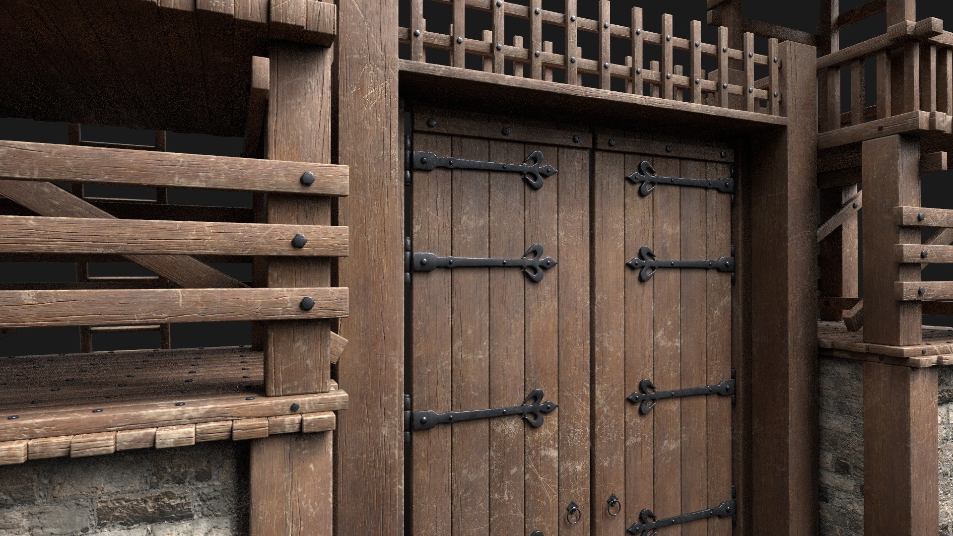 3D Gate Medieval M7 https://p.turbosquid.com/ts-thumb/Wm/oP5YCl/E7/gatem74/jpg/1782133291/1920x1080/fit_q87/febd69376426046c0b8e6b4a34d577fa409e2d20/gatem74.jpg