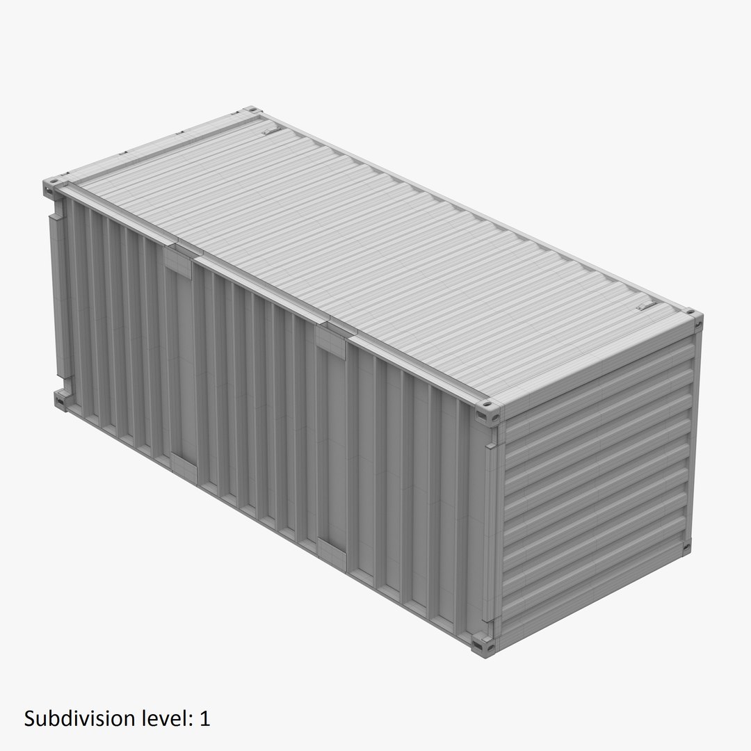 container 20ft 3D model https://p.turbosquid.com/ts-thumb/Wm/oSbvCC/y3E9yvP7/040/jpg/1588581370/1920x1080/fit_q87/0ff078178a95ffd37d3d9a57c4b34642d2735946/040.jpg