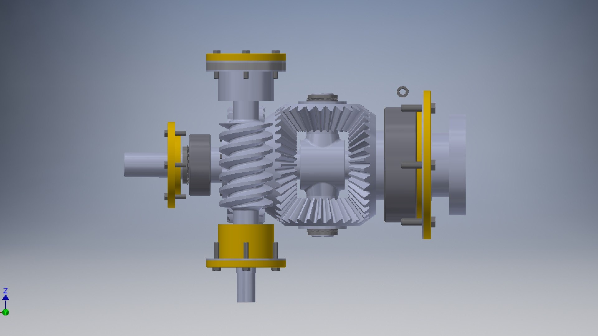 Gearbox with differential 3D model TurboSquid 2150648