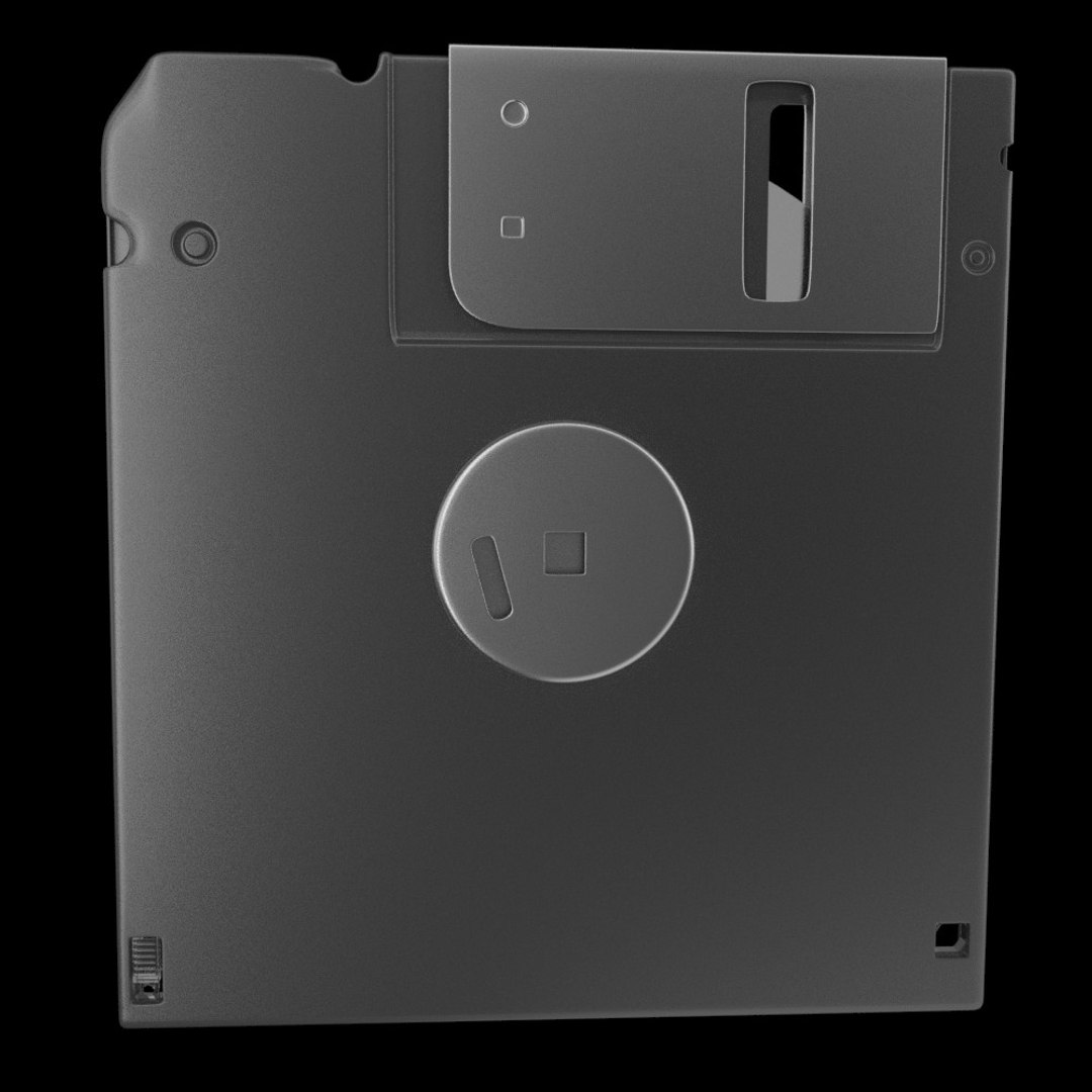 Floppy disk model - TurboSquid 1435479