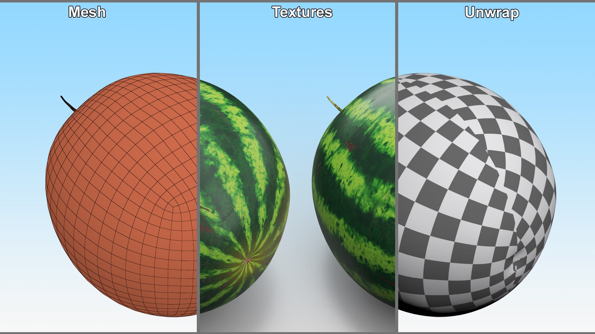 3D Watermelons Collection 2 https://p.turbosquid.com/ts-thumb/Wm/wAF4gN/4O/watermelons_collection_2_031/jpg/1702634194/1920x1080/fit_q87/8136185dda7dea867f604448b06e608cd6ac2b8f/watermelons_collection_2_031.jpg