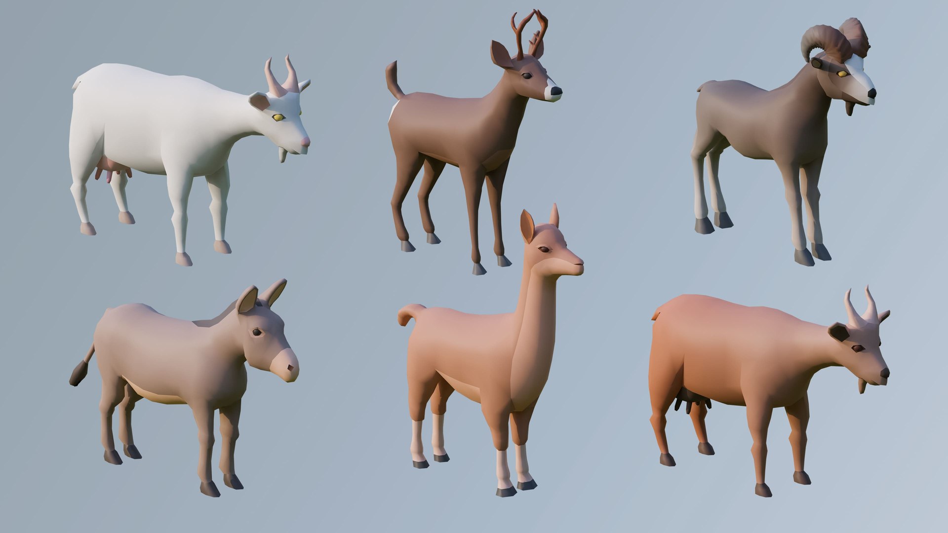 Animals 1 3D model https://p.turbosquid.com/ts-thumb/Wm/yfgnCQ/Qa/22/jpg/1687775398/1920x1080/fit_q87/4dc69a12f01a8f8fc8366e378721383362d0f838/22.jpg