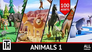 Animals Low-Poly