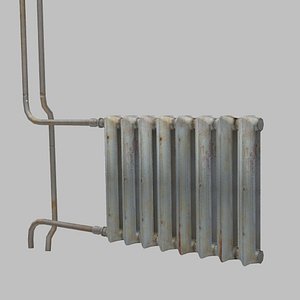 hotwater old radiator 3ds