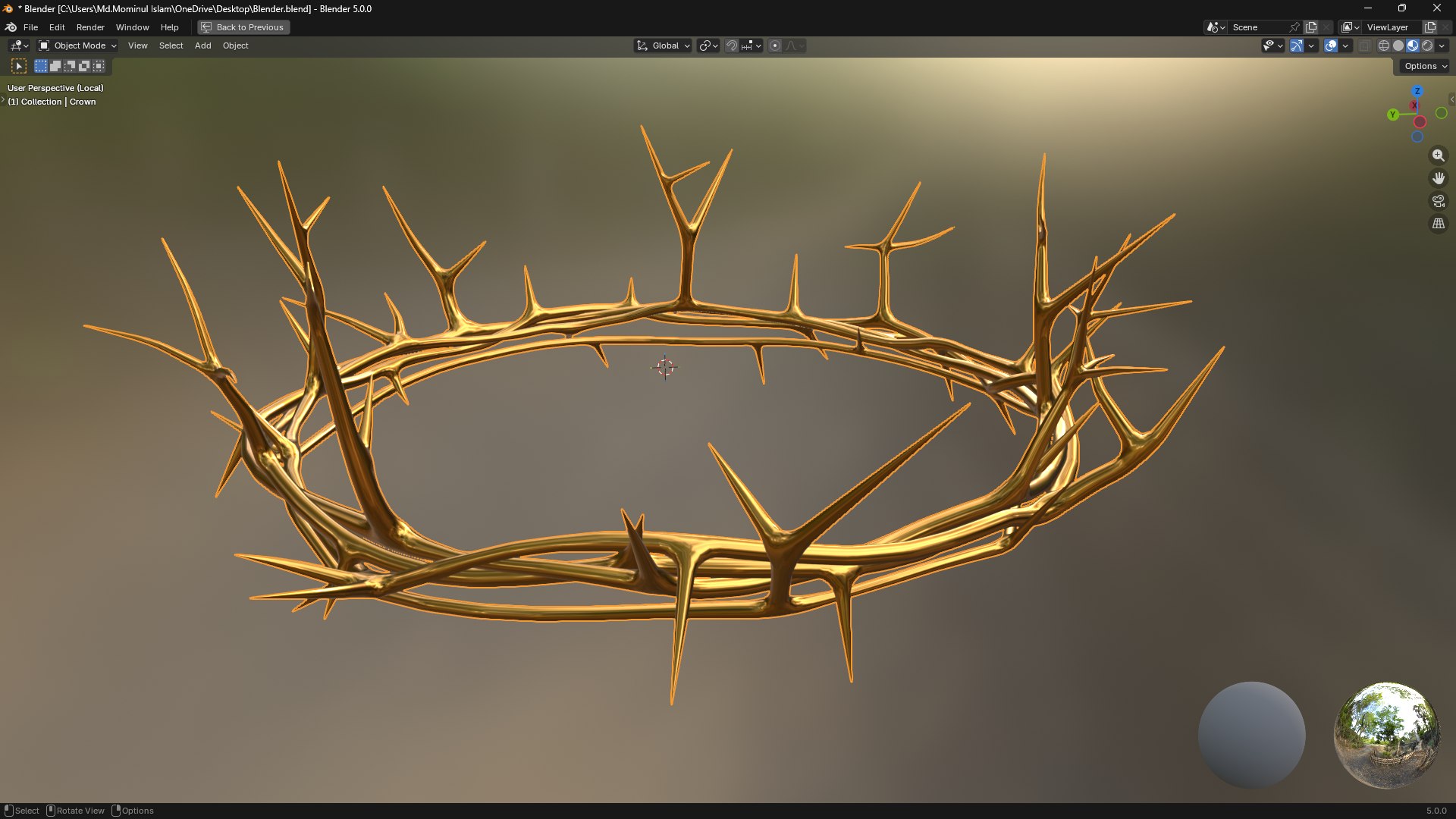3D model Gold Crown of Thorns PBR 02 https://p.turbosquid.com/ts-thumb/Wm/z4txQr/FP/screenshot20251202111011/png/1764652512/1920x1080/fit_q87/085414c0444691d0f15d11a3a5e9481930477205/screenshot20251202111011.jpg