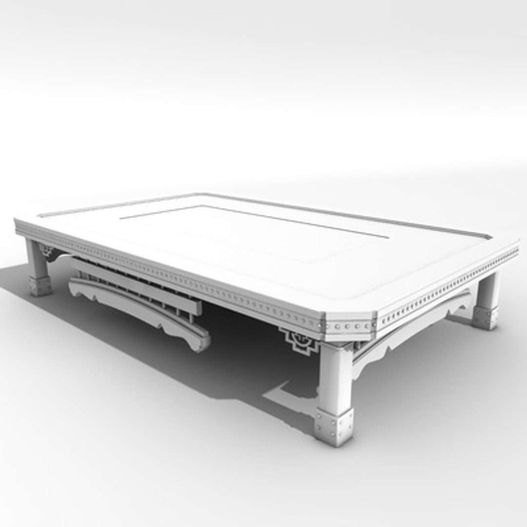 Chinesetable Chinese Table C4d