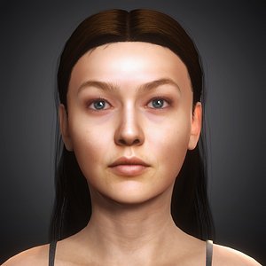 Gigi Hadid Character 3D model