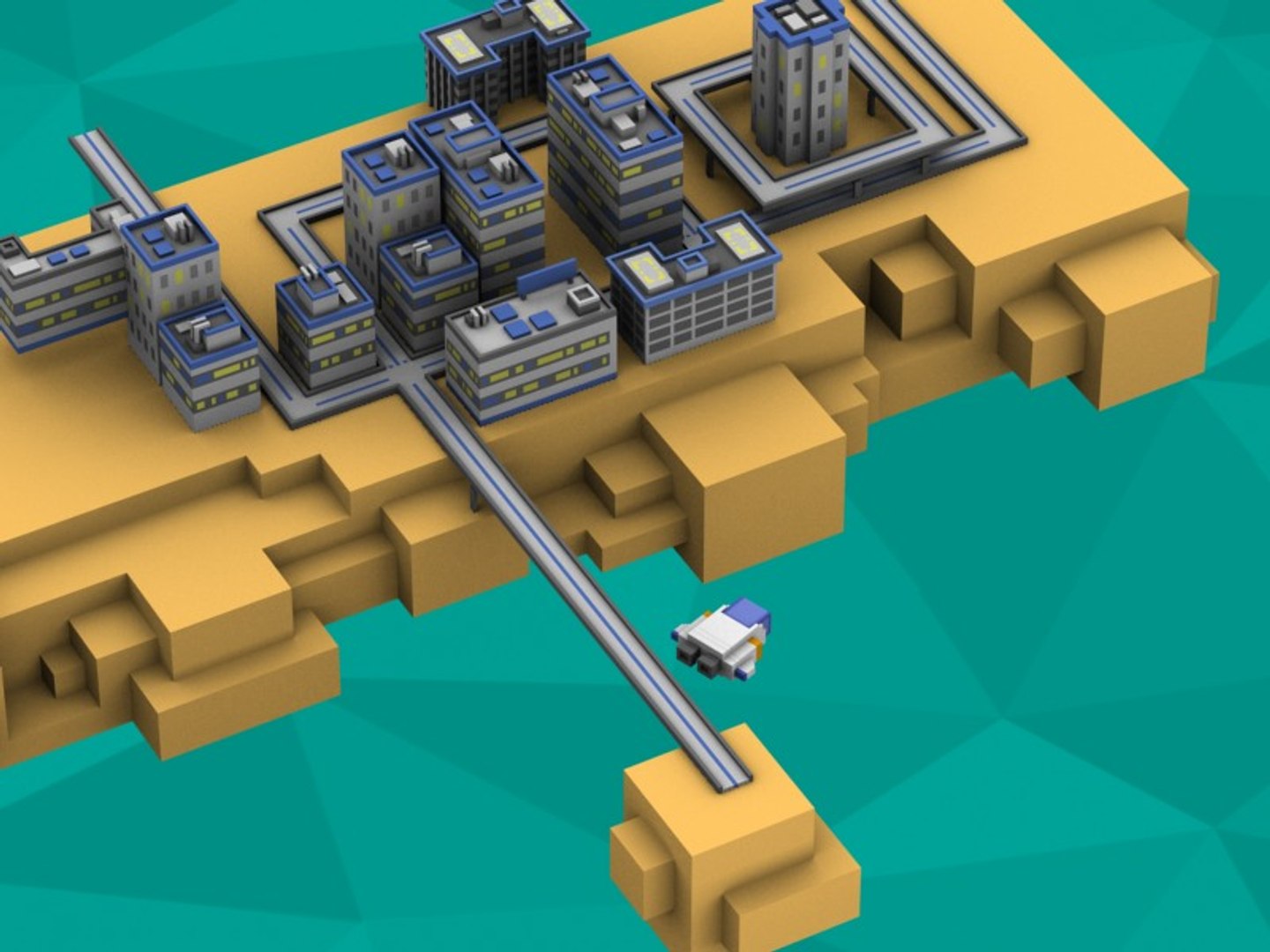 3d Modular Space Scenery Components