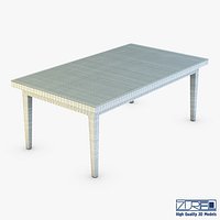 Rexus dining table white