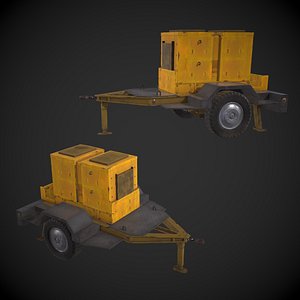Mobile Generator 3D model
