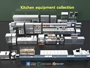 Commercial Kitchen Equipment Set