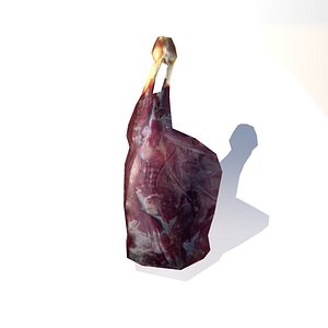 Lowpoly raw Leg Meat