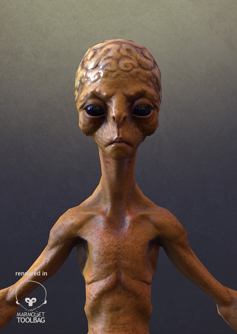 3D Alien - TurboSquid 724843