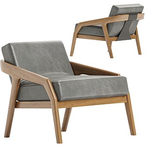 Zeitraum Friday Lounge Leather Armchair