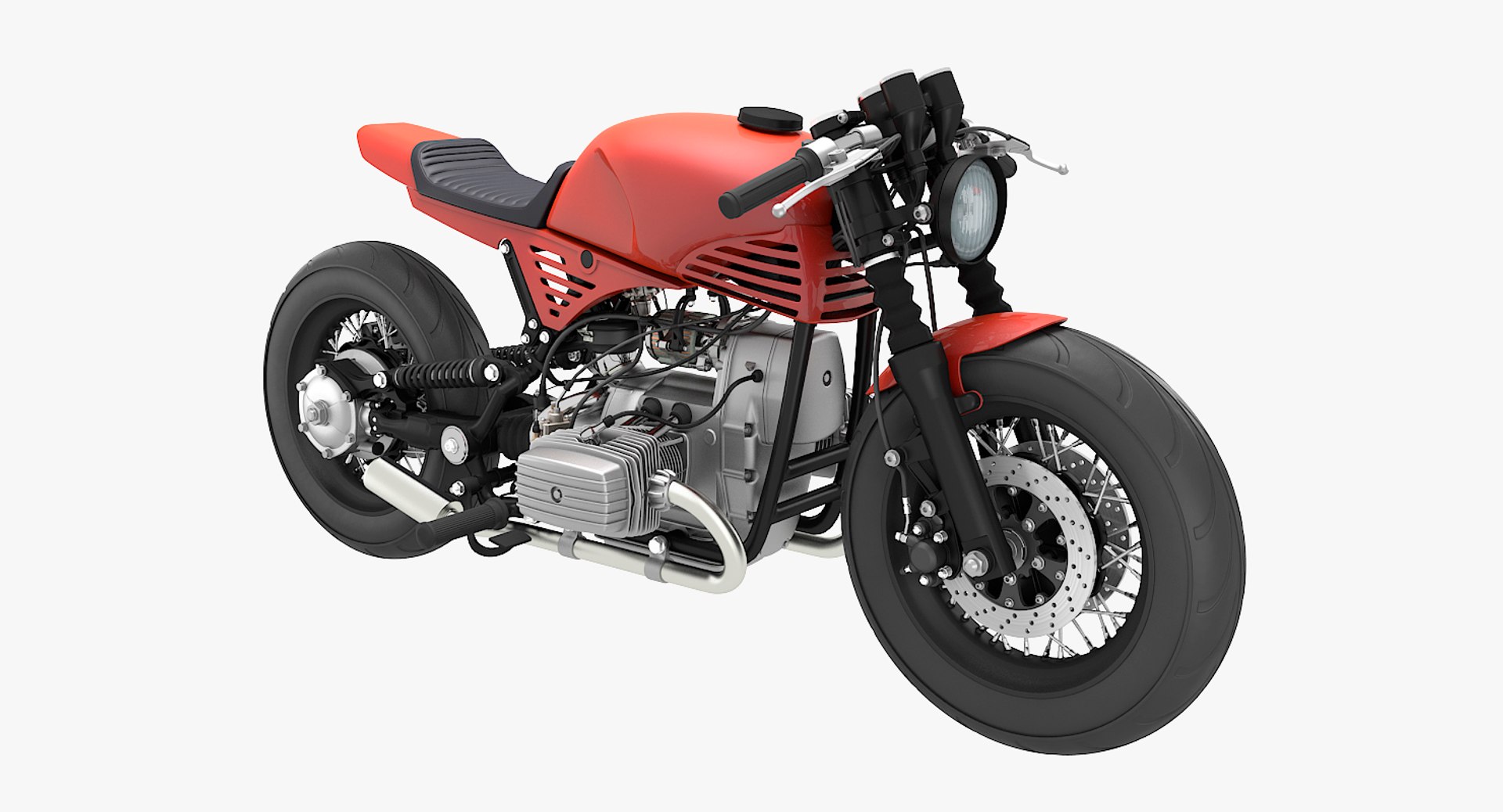 Ural Cafe Racer 02 3D TurboSquid 1357123