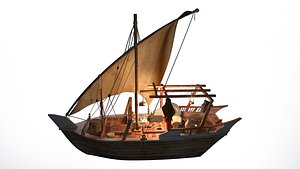 Saudi Ship - Traditional Arabian Dhow fully furnished