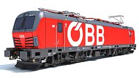 Siemens Vectron Locomotive Austrian Railways