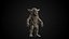 Stilisierter Goblin-Charakter – Bogenschütze (Low-Poly-3D-Modell)