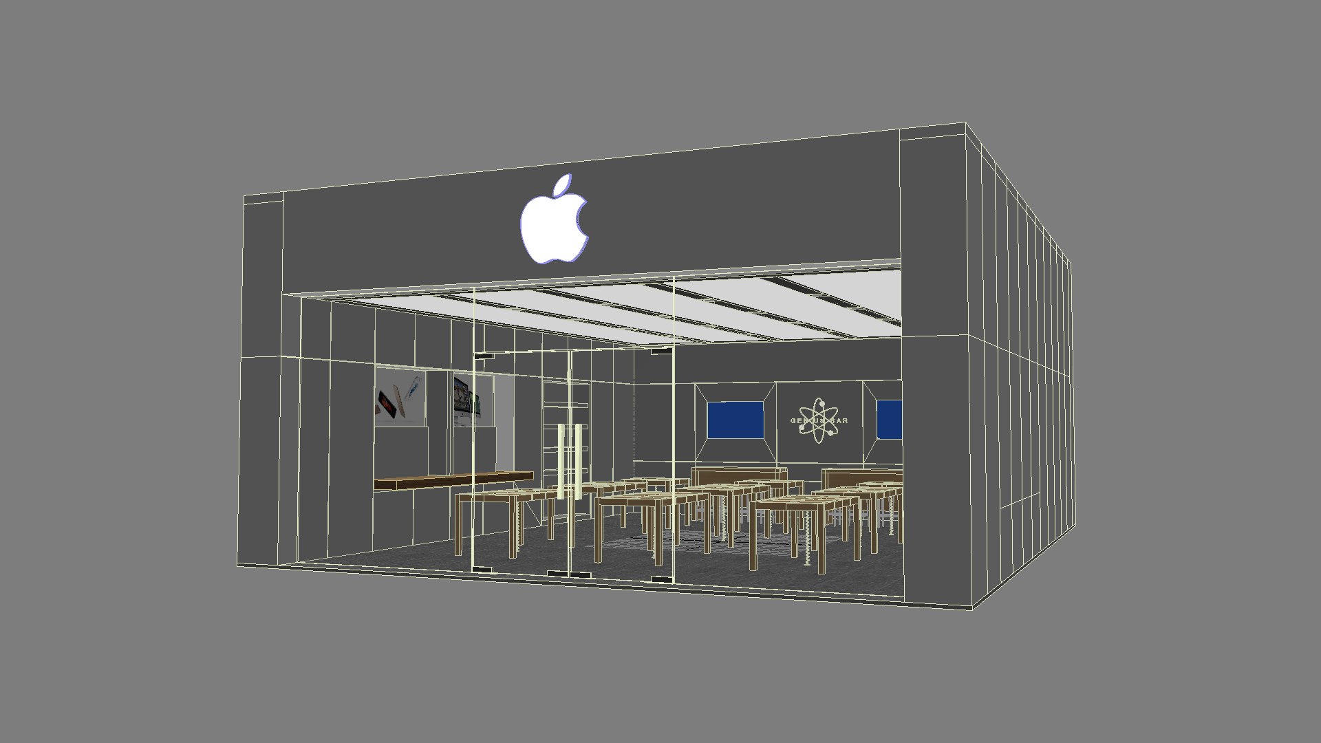 3d model apple store vr