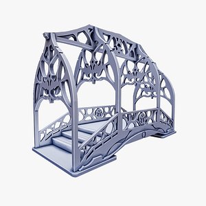 3D Fantasy Bridge model