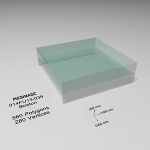 3ds max table glass -