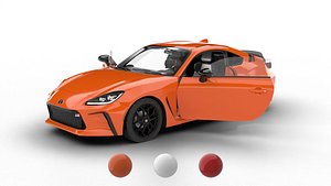 Toyota GR86 2022 Special Edition HQ 3d model model