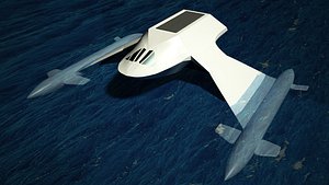 3d ship 57mm maritime model