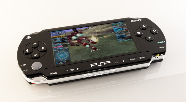 Modello 3D Sony PlayStation Portable PSP - TurboSquid 365213