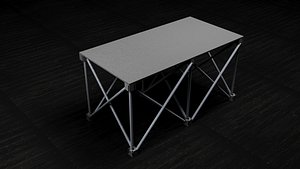 3D Modular Concert Stage Podium