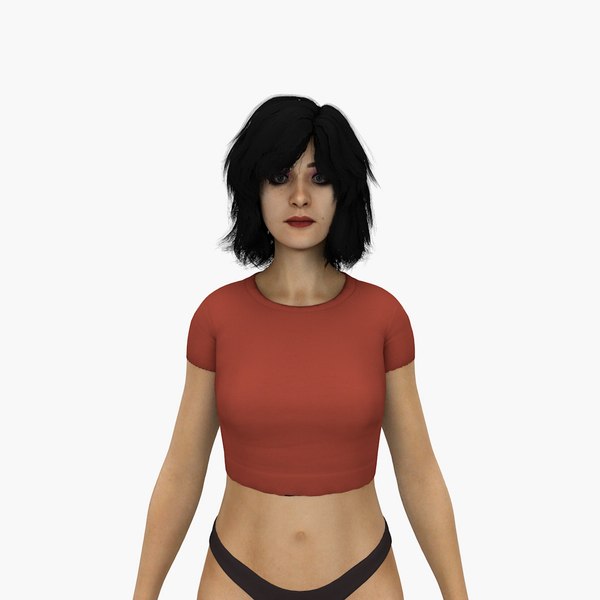 Female V5 3D model