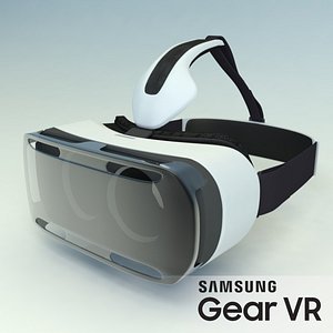 virtual headset samsung gear 3d model
