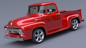 1956 Ford F100 3D model