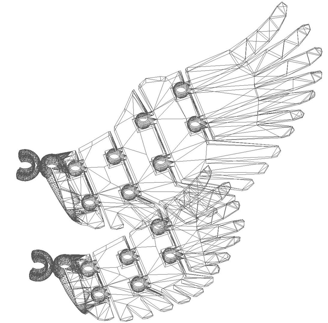 3D Articulated Wings For DUMMY 13 Fully Flexible Module Designs ...