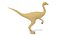 Low Poly Cartoon Gallimimus Dinosaur model