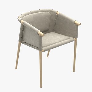 cargo dining occasional chair by benjamin hubert for de la espada