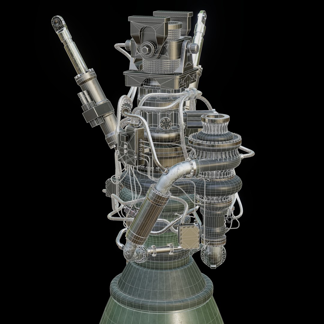 Rocket Engine 3D https://p.turbosquid.com/ts-thumb/Wn/kjIPZw/9C/wire3/jpg/1661128655/1920x1080/fit_q87/498730e279e192c75d3bca27c1f1930478c3091b/wire3.jpg