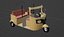 Bajaji tuktuk toktok rickshaw baby taxi three wheel tricicle