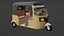 Bajaji tuktuk toktok rickshaw baby taxi three wheel tricicle